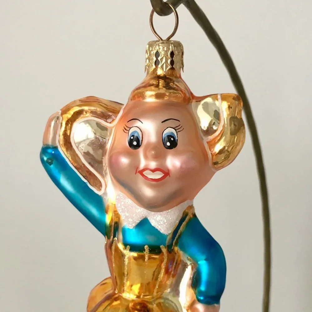 SOLD Rare Genuine Christopher Radko Disney CINDERELLA Teapot Blown Glass Ornamen - Picture 5 of 9